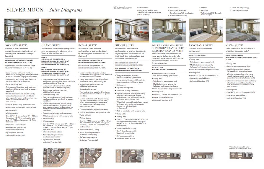 Silver Moon Deck Plan