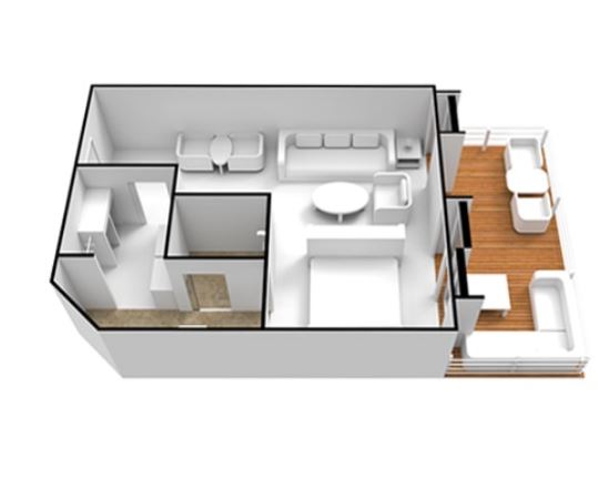 Penthouse suite overview