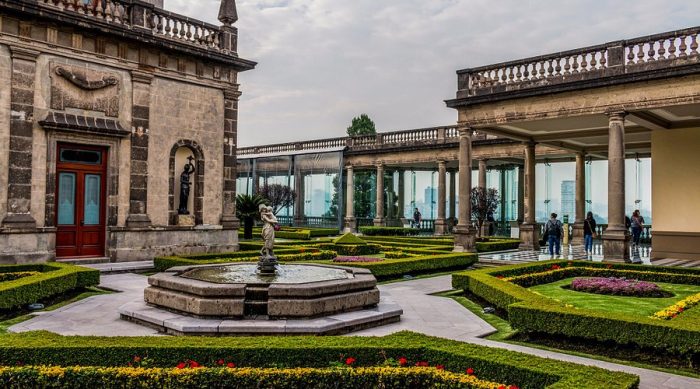 Chapultepec Castle Garden